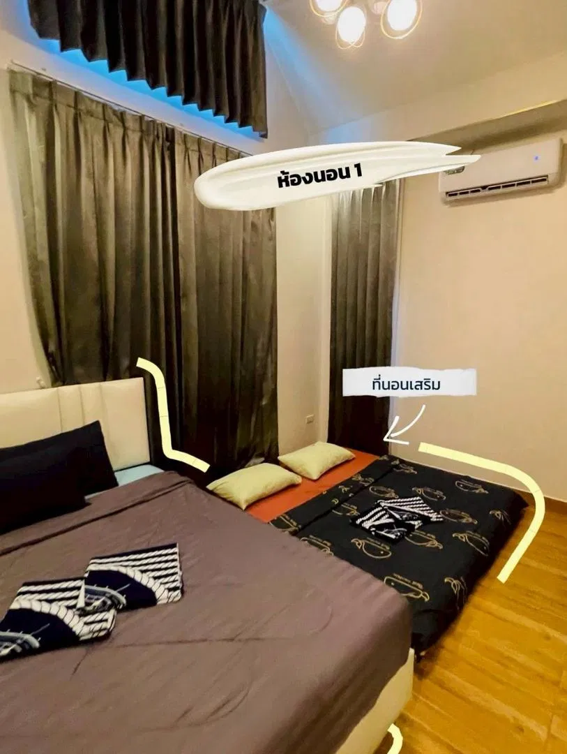 ห้องนอน Linda poolvilla