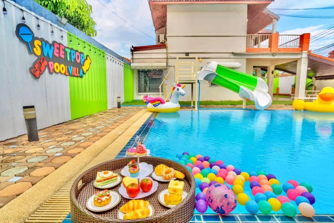 ภายนอก Sweetpop Poolvilla