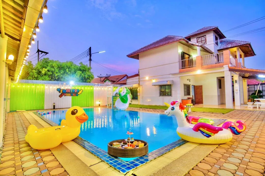 ภายนอก Sweetpop Poolvilla