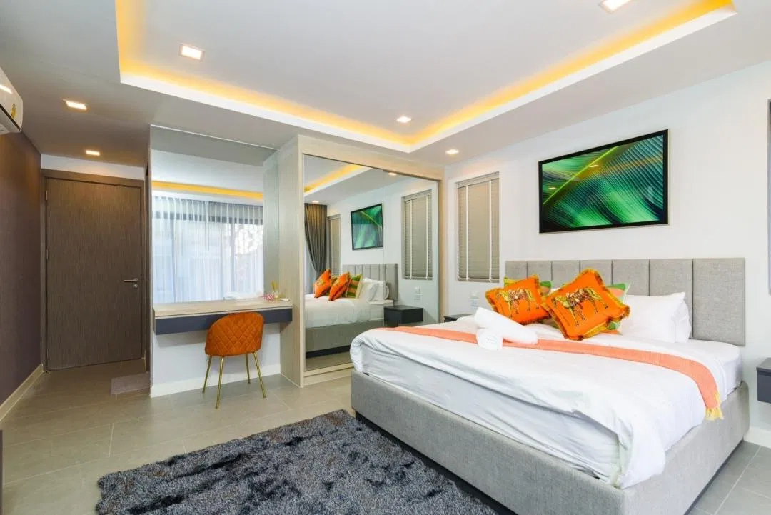ห้องนอน Saya Pool Villas 1