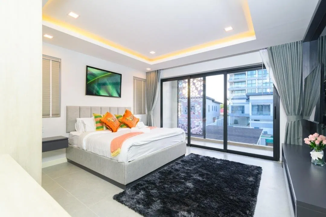 ห้องนอน Saya Pool Villas 1