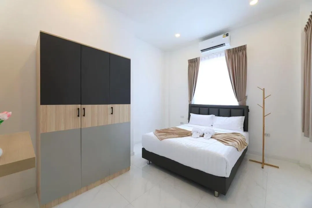 ห้องนอน Ashy poolvilla