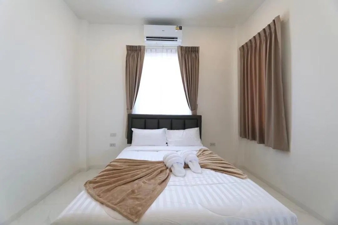 ห้องนอน Ashy poolvilla