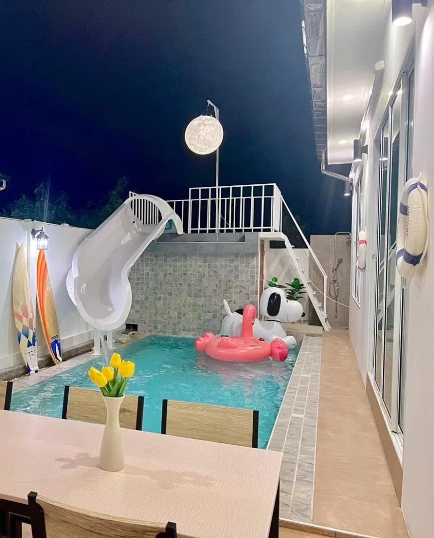 ภายนอก Ashy poolvilla