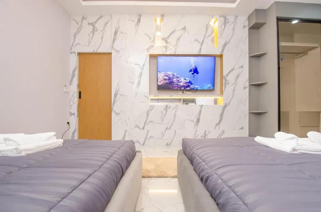 ห้องนอน NAPA POOL VILLA