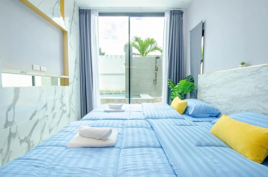 ห้องนอน NAPA POOL VILLA