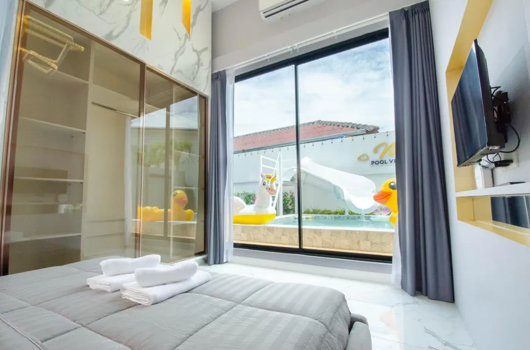 ห้องนอน NAPA POOL VILLA