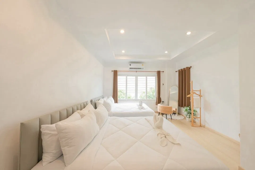 ห้องนอน Villa Garden