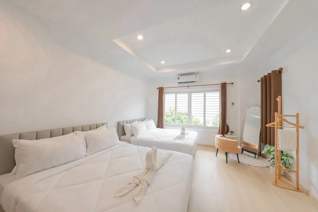 ห้องนอน Villa Garden