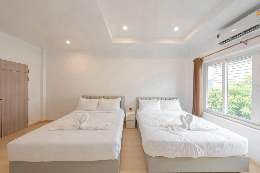 ห้องนอน Villa Garden