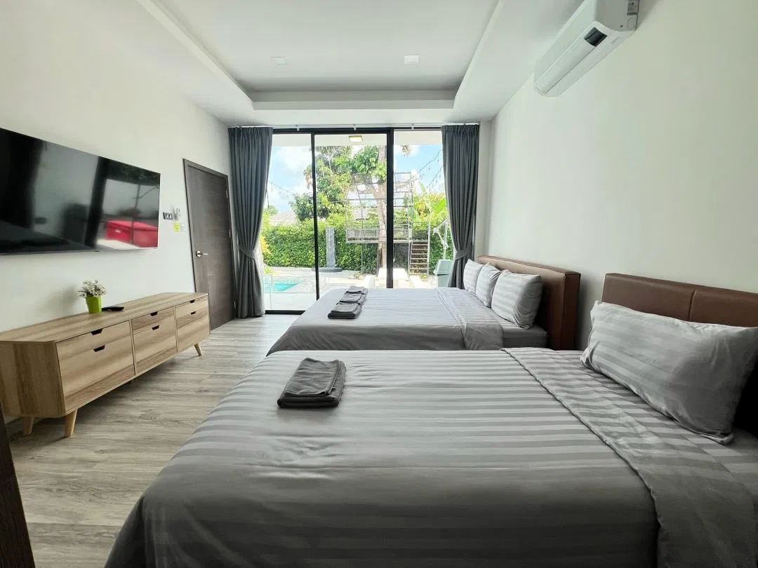 ห้องนอน 168 Garden Pool Villa