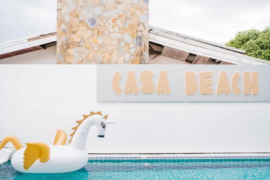 ภายนอก Casa Beach