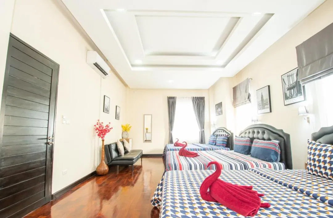 ห้องนอน Gorges Beach Pool Villa บางเสร่(G5)