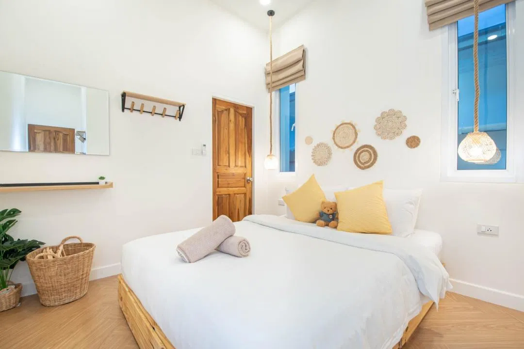 ห้องนอน Teddy house poolvilla