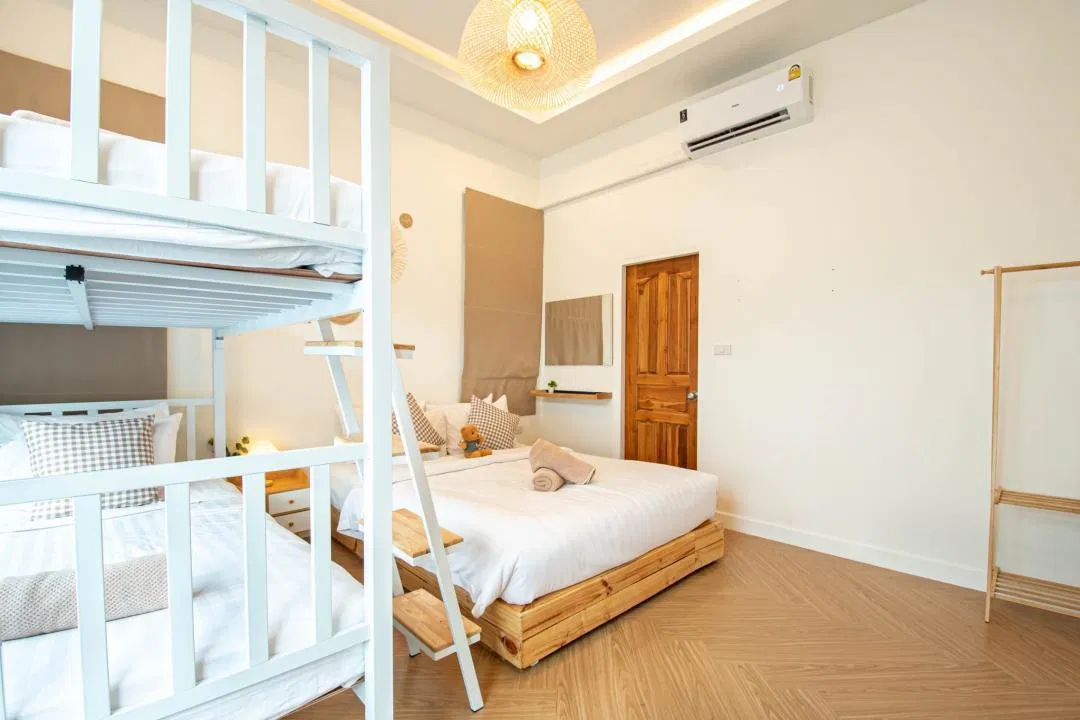 ห้องนอน Teddy house poolvilla