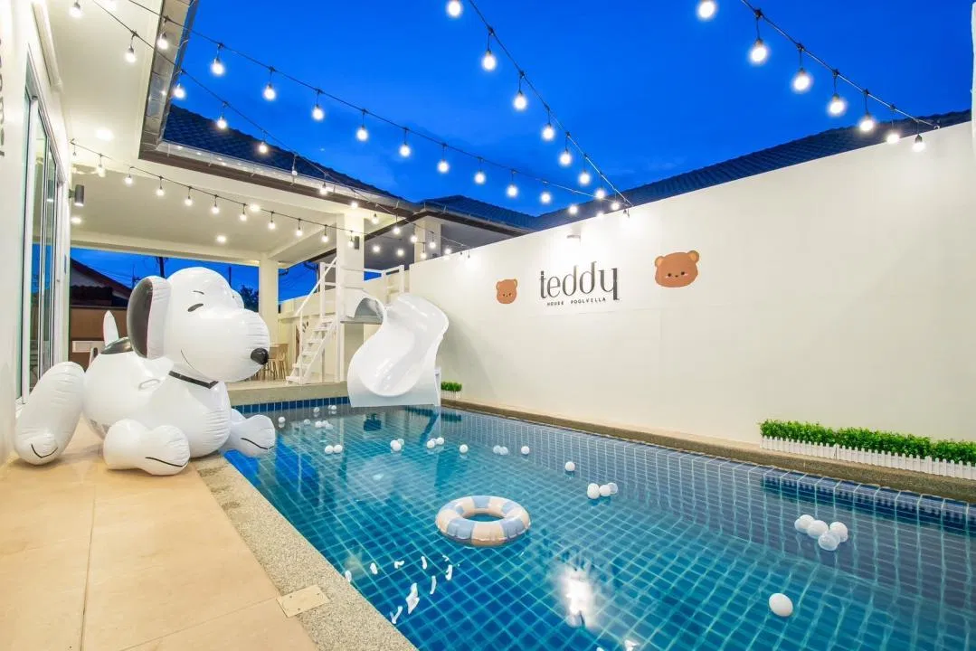 ภายนอก Teddy house poolvilla