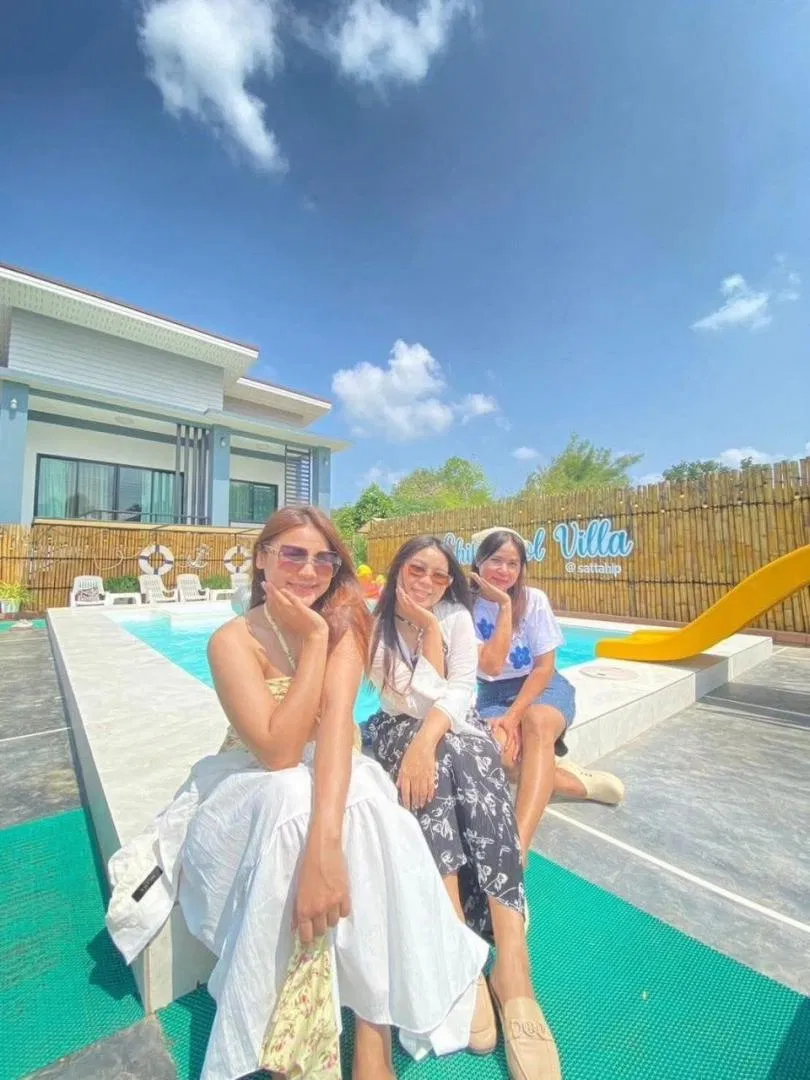 รูปจากลูกค้า chill pool villa