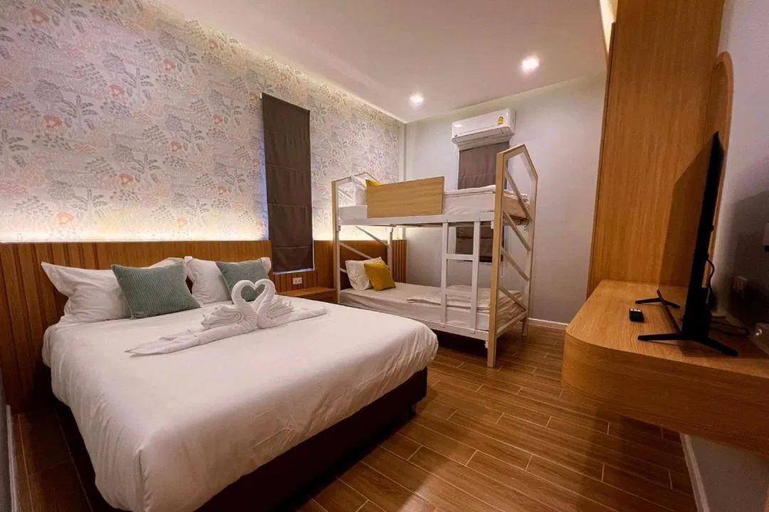ห้องนอน Nattarin Pool Villa