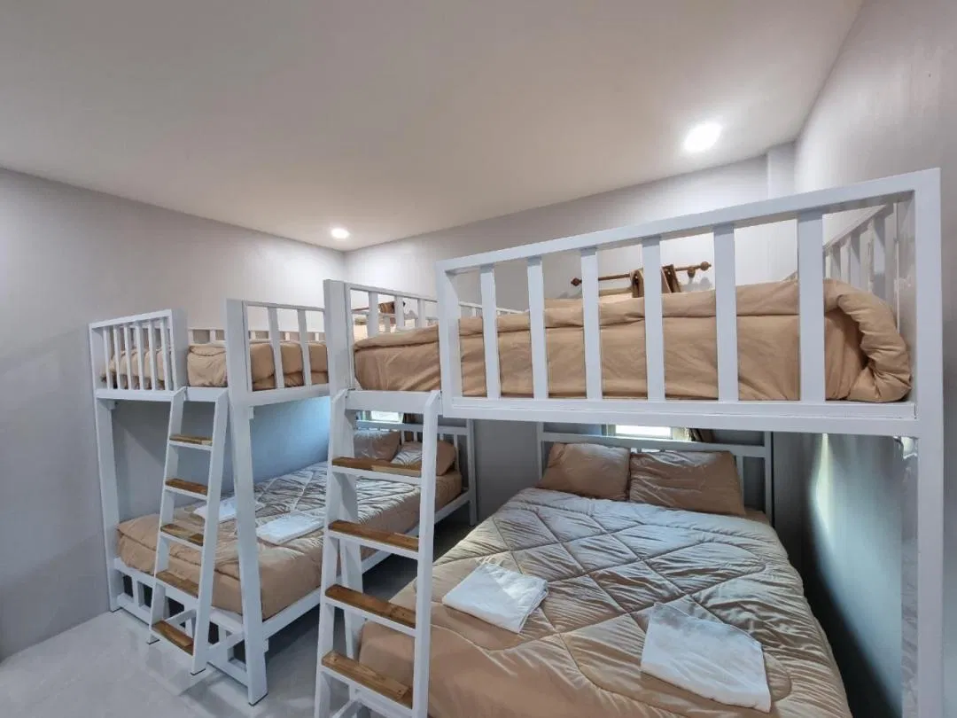 ห้องนอน Pixel mountain view poolvilla (เขาใหญ่)