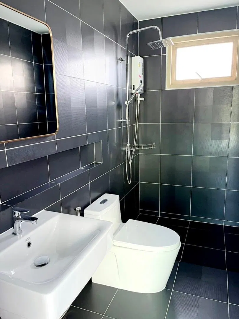ห้องน้ำ Pixel mountain view poolvilla (เขาใหญ่)
