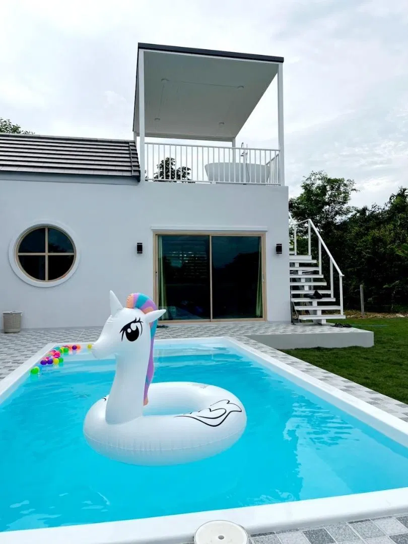 ภายนอก Pixel mountain view poolvilla (เขาใหญ่)