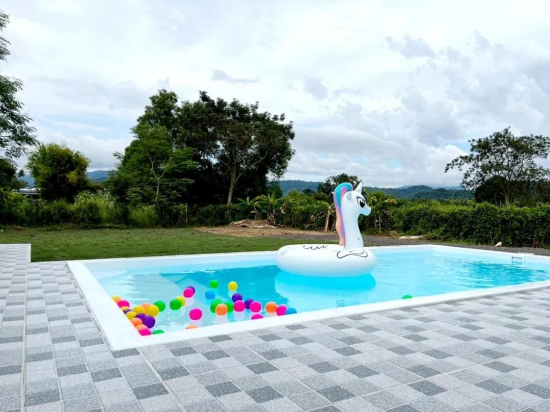 ภายนอก Pixel mountain view poolvilla (เขาใหญ่)