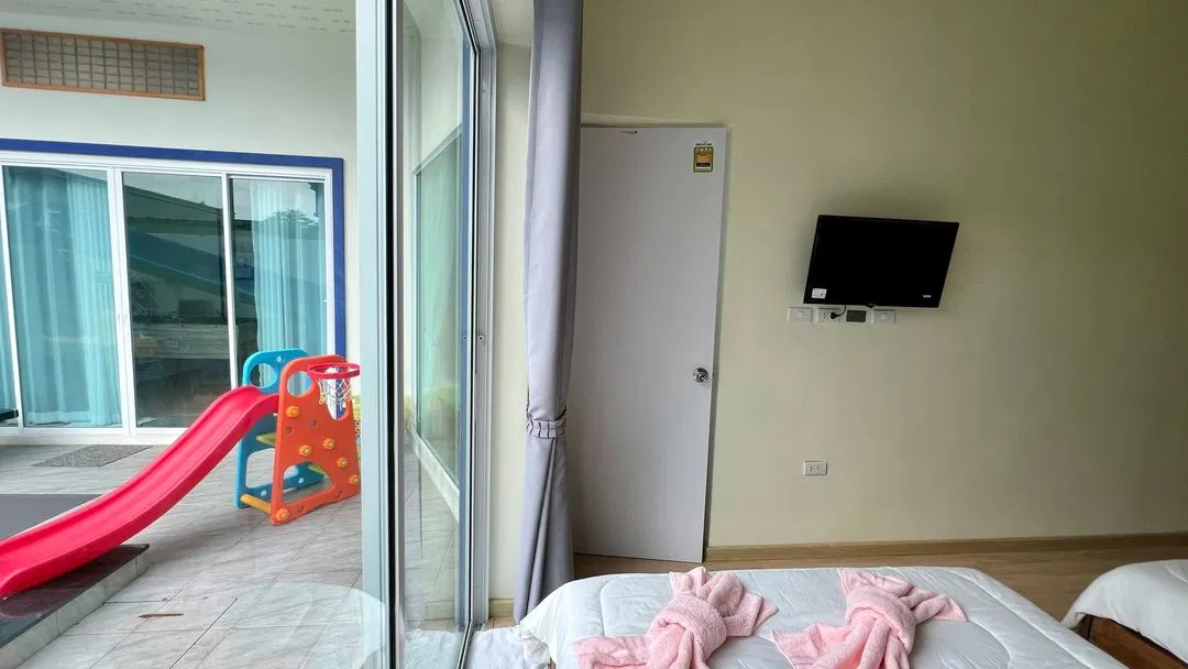 ห้องนอน Tabi Bito Pool Villa