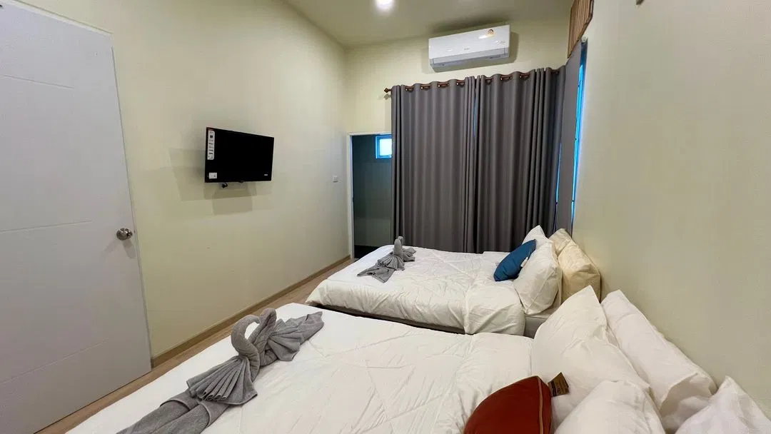 ห้องนอน Tabi Bito Pool Villa