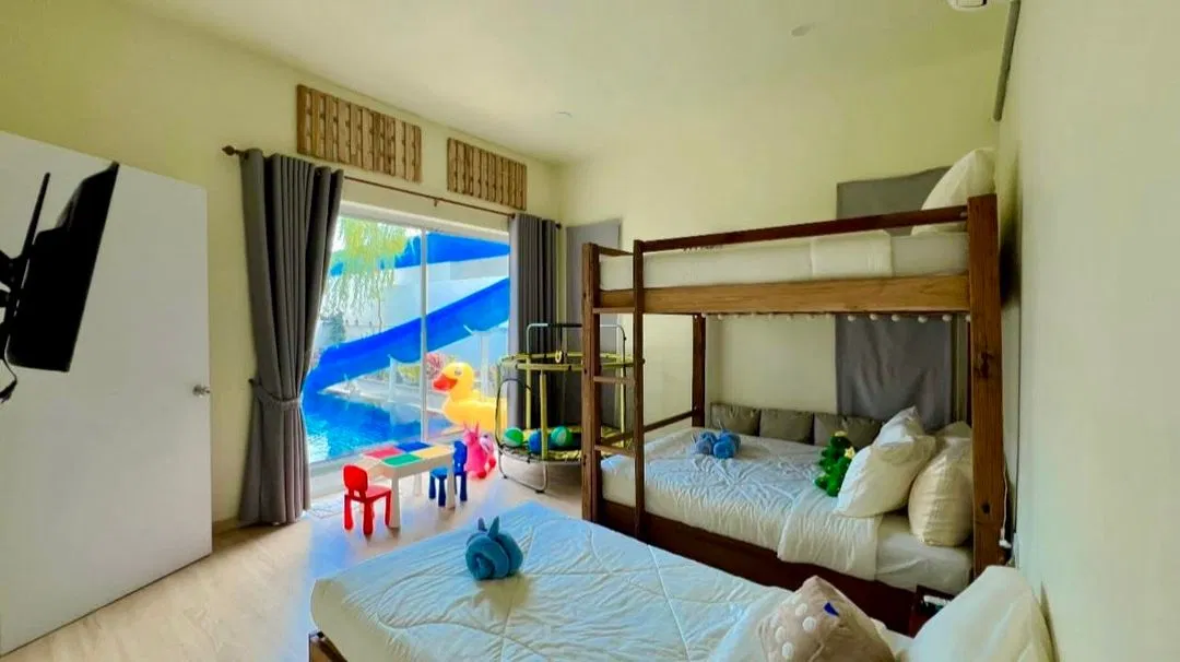 ห้องนอน Tabi Bito Pool Villa