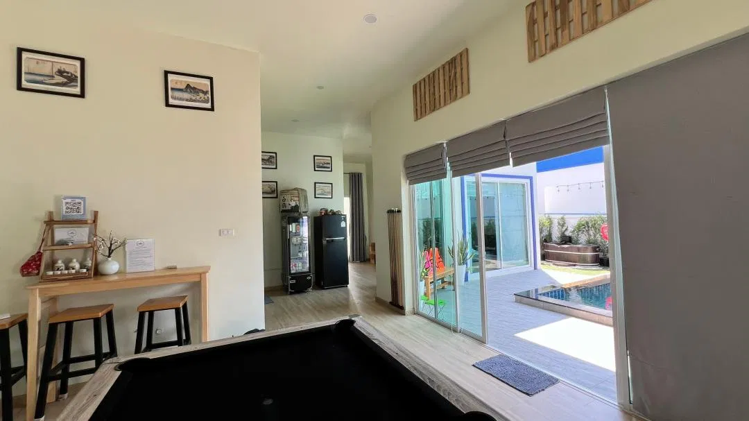 ภายใน Tabi Bito Pool Villa