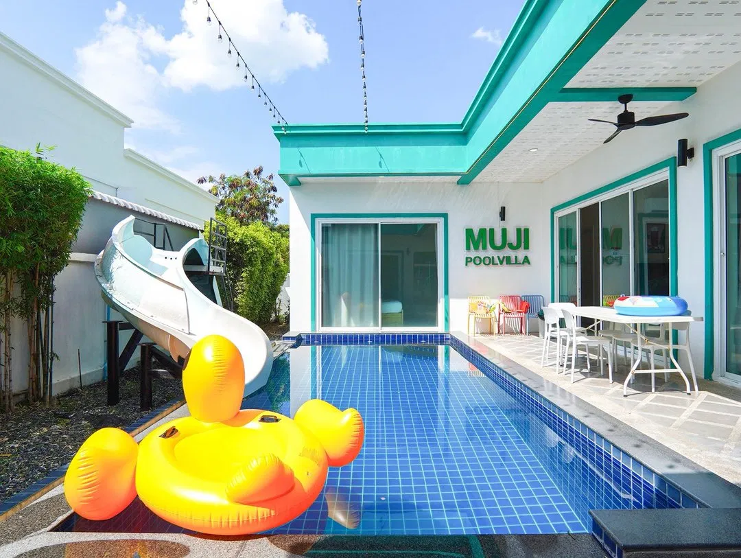 ภายนอก Muji Pool Villa พัทยา