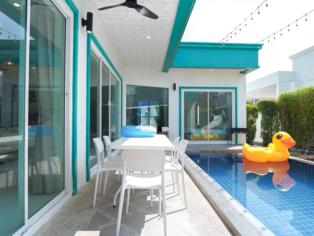 ภายนอก Muji Pool Villa พัทยา