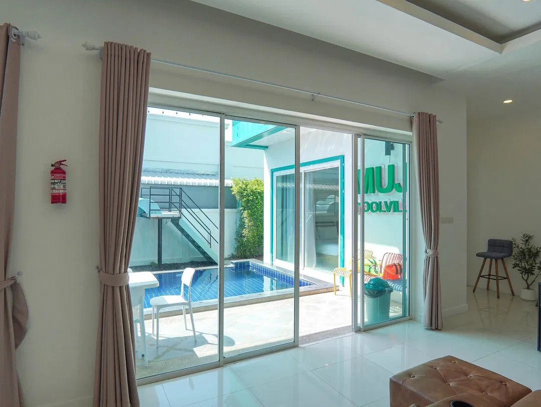 ภายใน Muji Pool Villa พัทยา