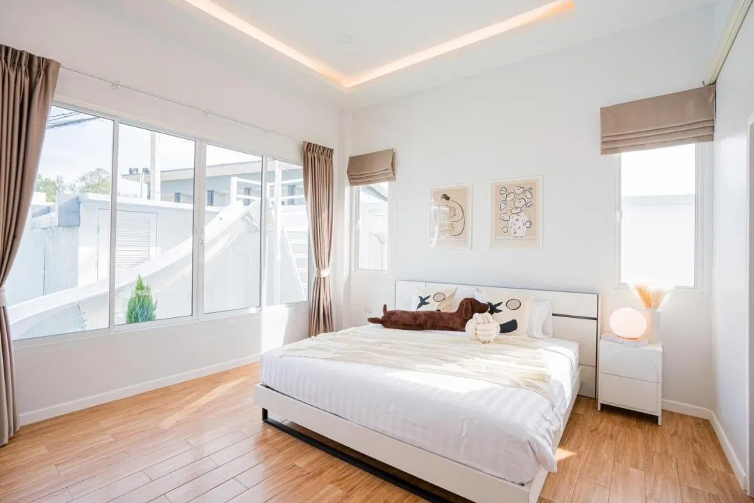 ห้องนอน Terra House Poolvilla
