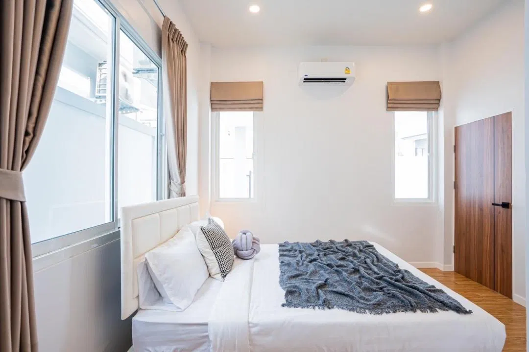 ห้องนอน Terra House Poolvilla