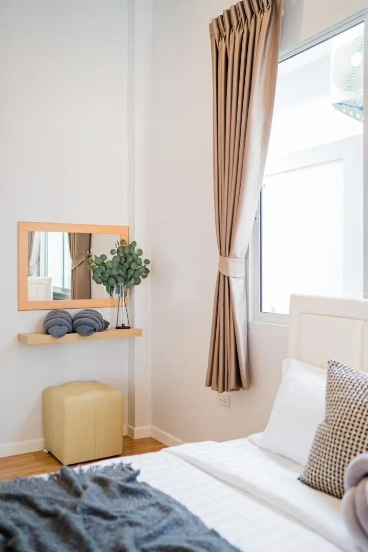 ห้องนอน Terra House Poolvilla