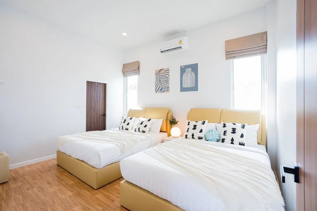 ห้องนอน Terra House Poolvilla