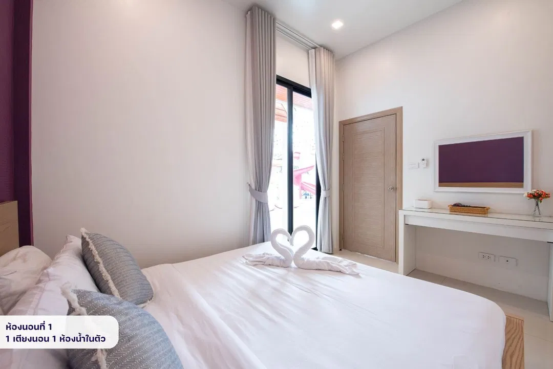 ห้องนอน Miguel Pool Villa