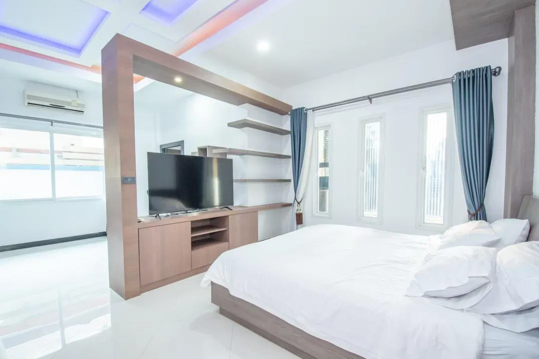 ห้องนอน Sleep with me Pool villa