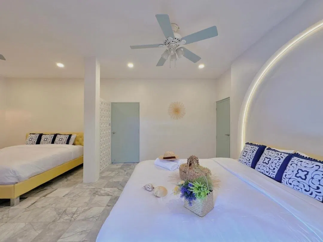 ห้องนอน Lunlana Beach Poolvilla
