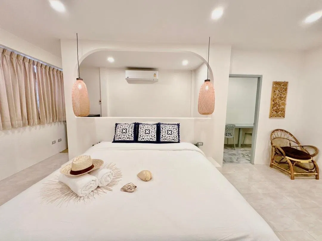 ห้องนอน Lunlana Beach Poolvilla