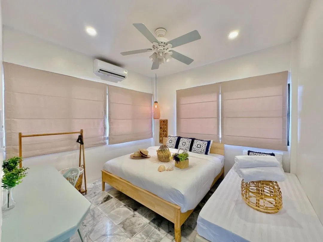 ห้องนอน Lunlana Beach Poolvilla