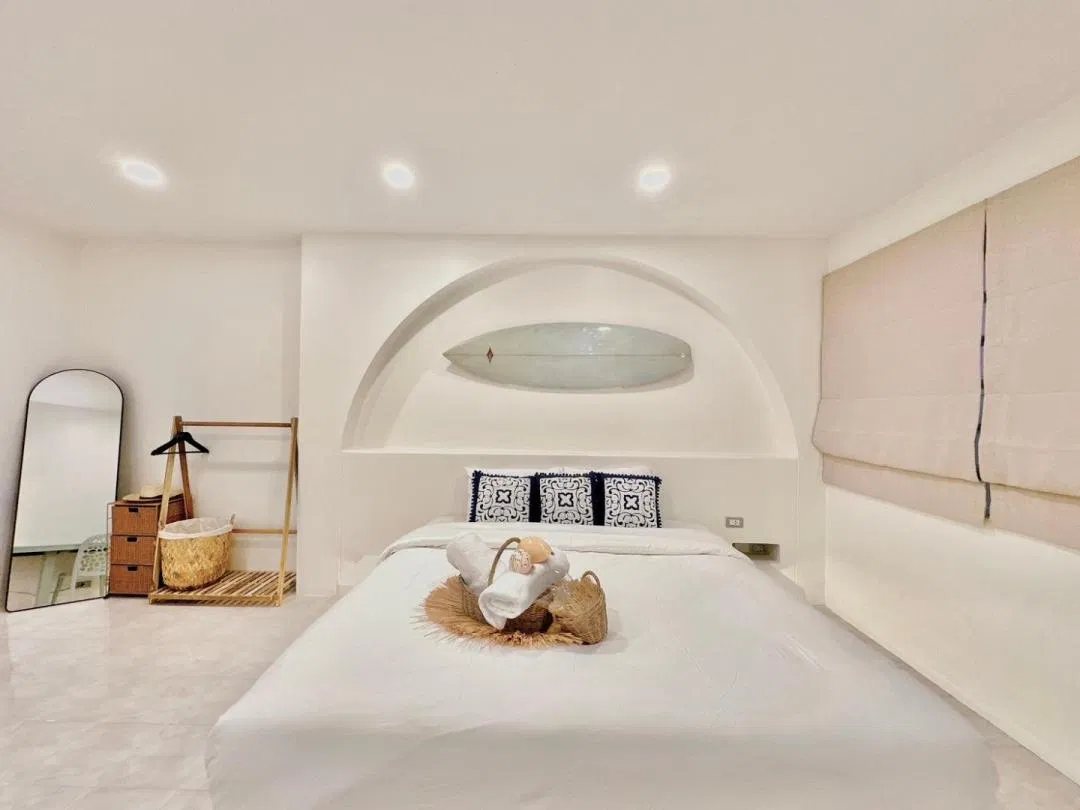 ห้องนอน Lunlana Beach Poolvilla