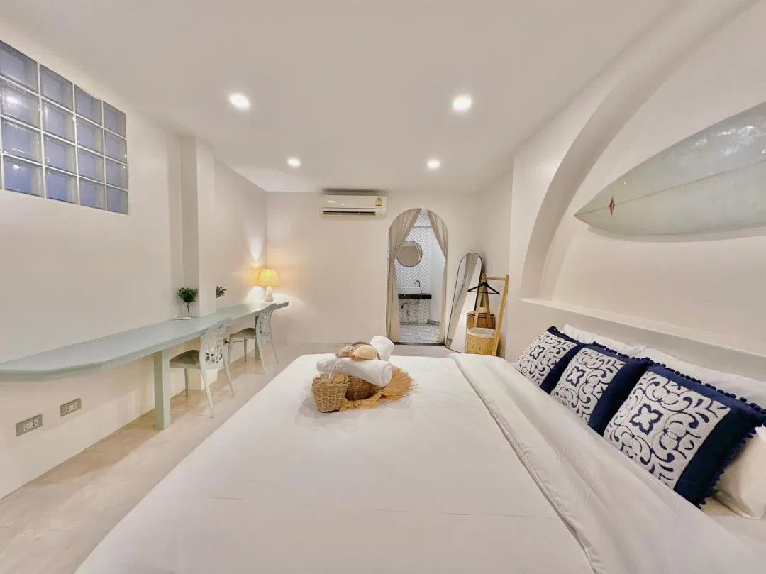 ห้องนอน Lunlana Beach Poolvilla