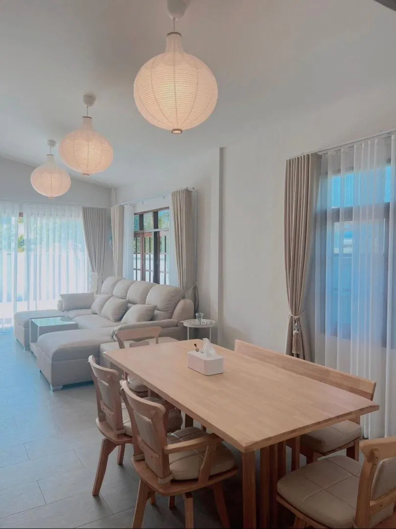 ภายใน Okinawa poolvilla บางแสน
