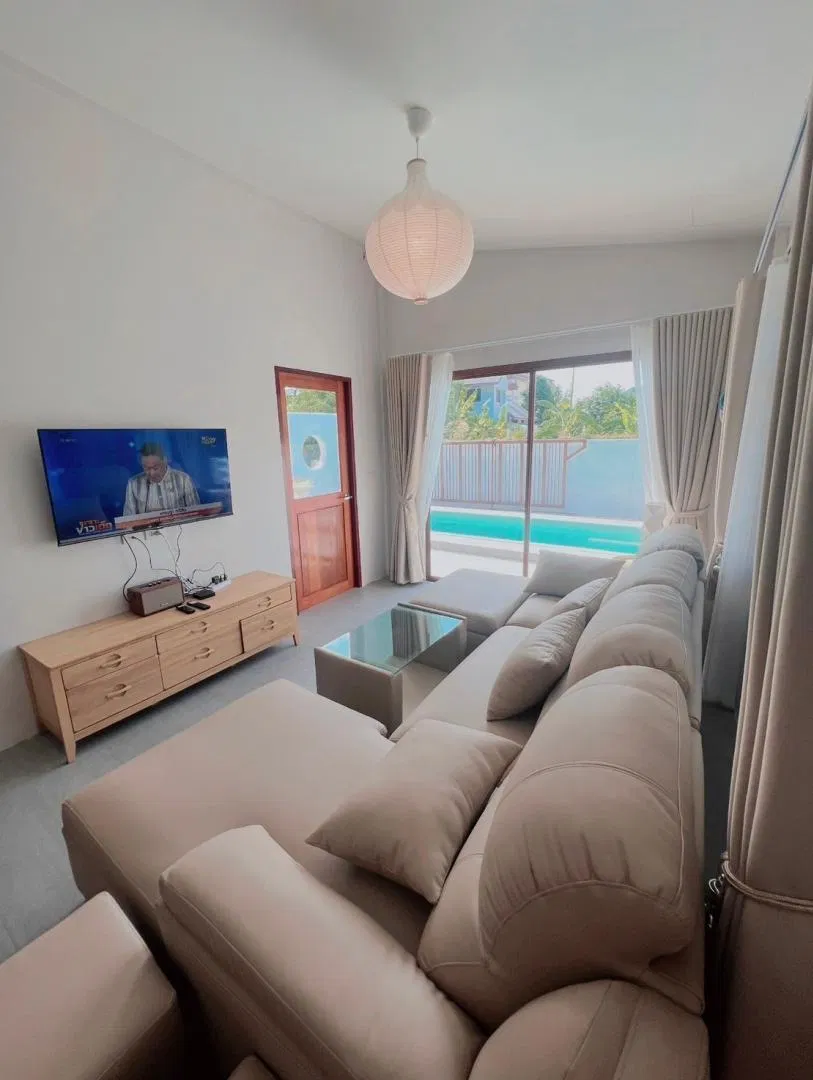 ภายใน Okinawa poolvilla บางแสน