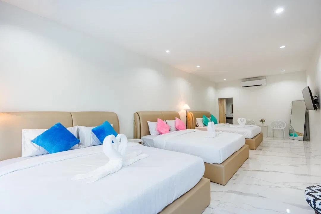 ห้องนอน For U Poolvilla @Huahin