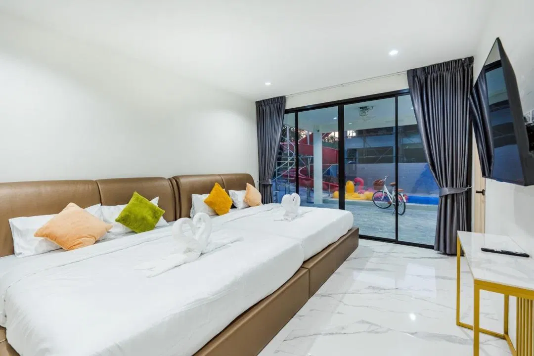 ห้องนอน For U Poolvilla @Huahin