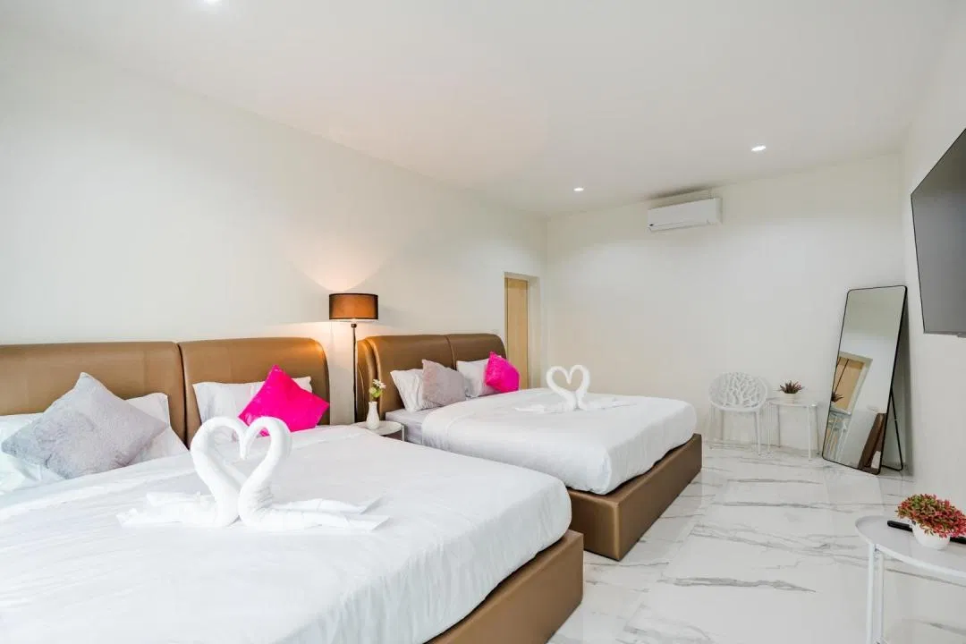 ห้องนอน For U Poolvilla @Huahin