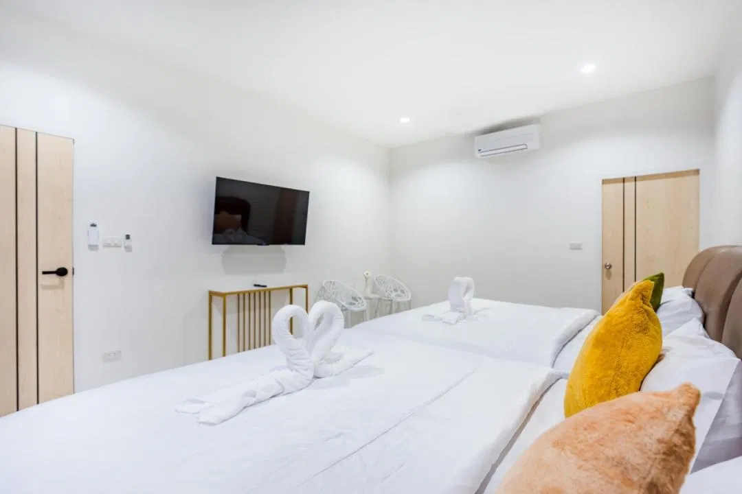 ห้องนอน For U Poolvilla @Huahin